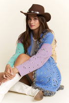Pastel Prairie Fringe Cardigan