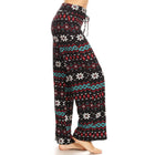 Buttery Soft Snowflake PJ  Pants with Drawstring