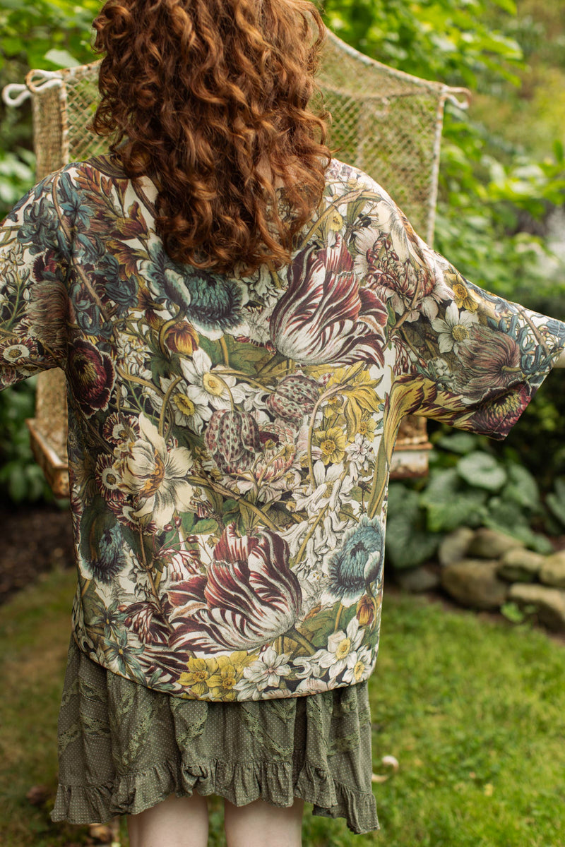 Love Grows  Wild Floral Tunic Shirt