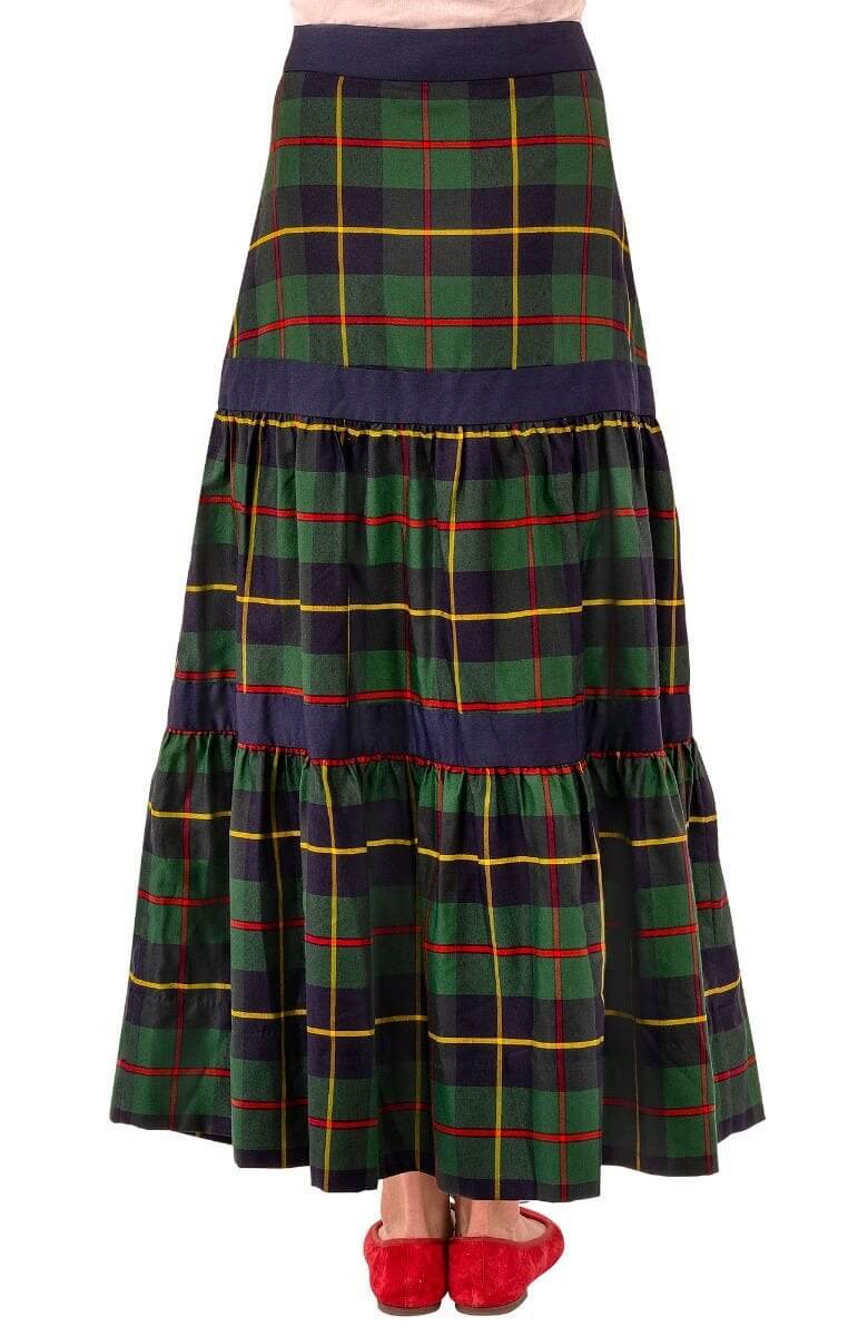 Plaidly Cooper Tiered Skirt