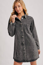 Classic Denim Shirt Dress