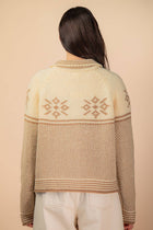 Nordic Snowflake Cardigan Jacket