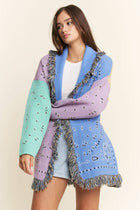 Pastel Prairie Fringe Cardigan