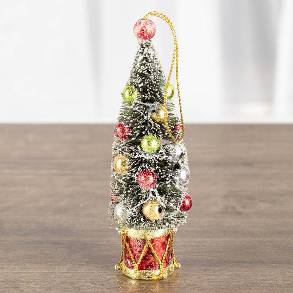 4-1/2" Red Tree Christmas Ornament