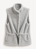 Morning Fog Furry Vest