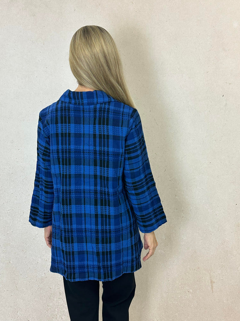 Skyline Window Pane Blouse