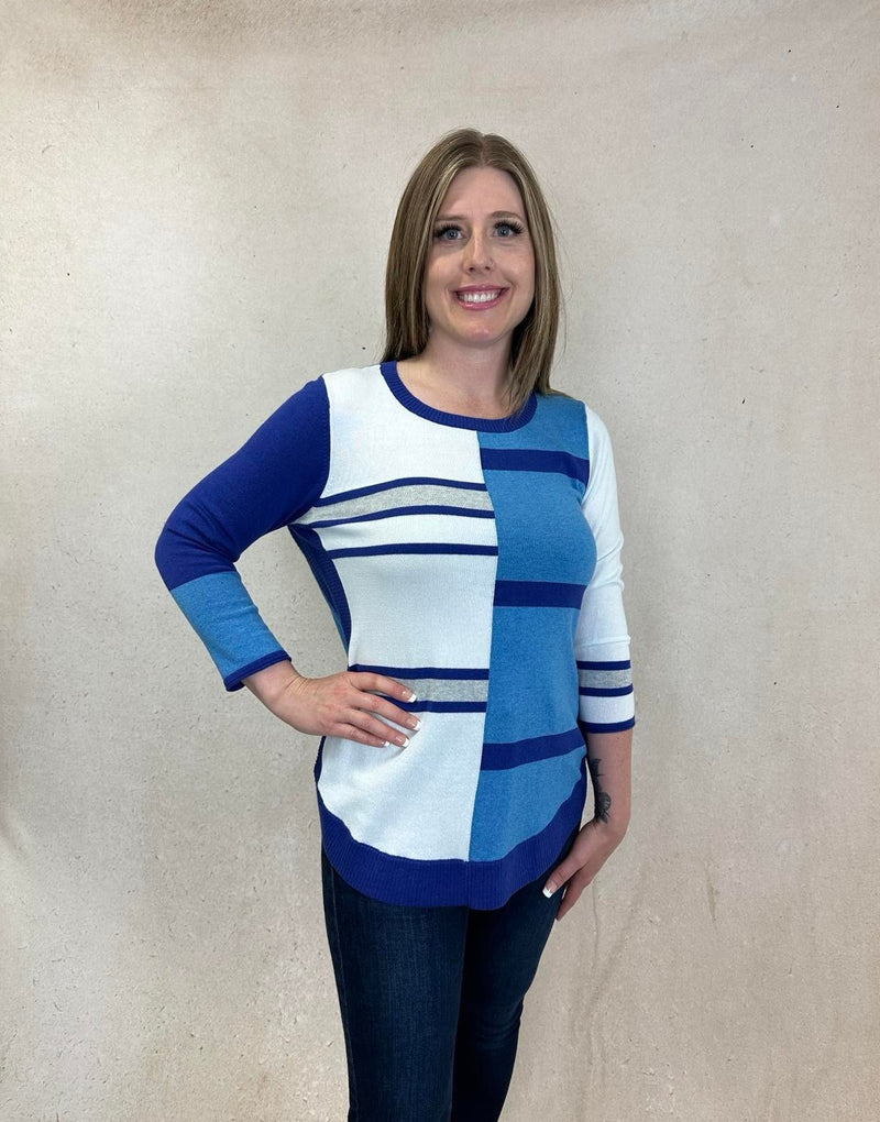 Color Pop Stripe Sweater