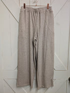 Knit Solid Pants w/Pockets