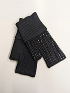 Crystal Fingerless Gloves