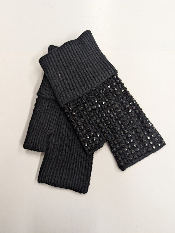 Crystal Fingerless Gloves