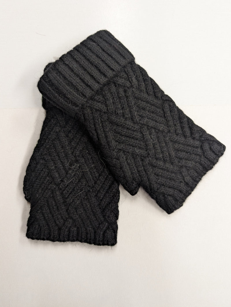 Knit Fingerless Gloves
