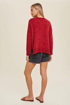 Chenille Boxy Sweater