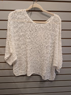 Butterfly Top in Popcorn Knit