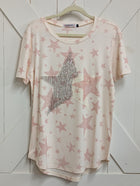 T-Shirt with Star Sequin
