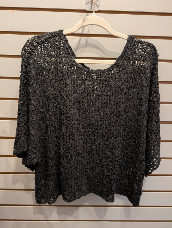 Butterfly Top in Popcorn Knit