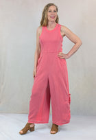 French Terry Sleeveless Jumpsuit