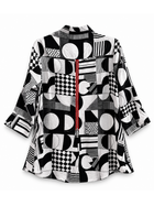 Modern Muse Geometric Jacket