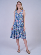 Blue Lagoon Crinkle Dress