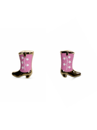 Cowgirl Boot Stud Earrings