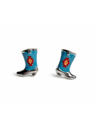 Cowgirl Boot Stud Earrings