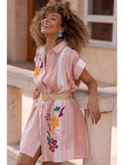Sunset Saga Shirt Dress