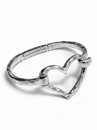 Open Heart Flex Bracelet
