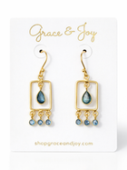 London Blue Topaz Earrings