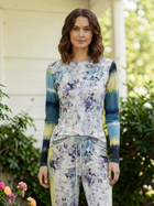 Botanical Aurora Dream Mesh Top