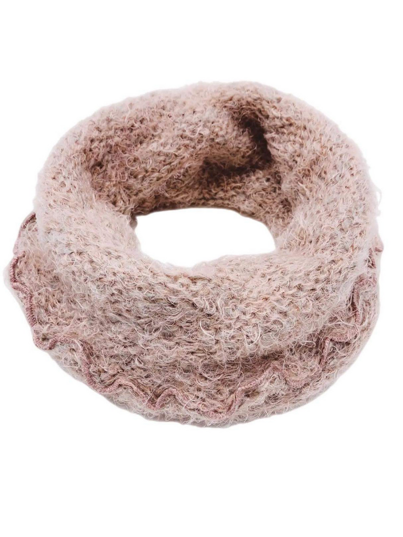 Knitted Loop Infinity Scarf