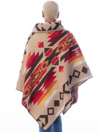 Rhonda Stark Button Collar Poncho