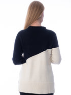 Yin Yang Color Block Sweater
