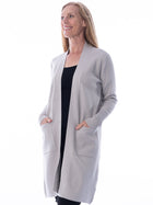 Long Cardi with Back Button Detail