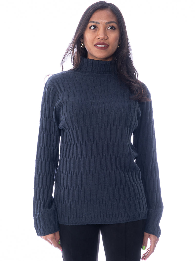Calissa Mock Turtleneck Sweater