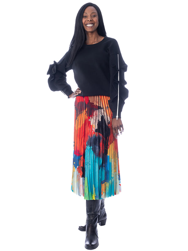 Sylvie Pleated Skirt