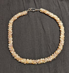 Cluster Pearl Necklace