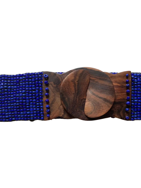Hand Loomed Beaded Belt