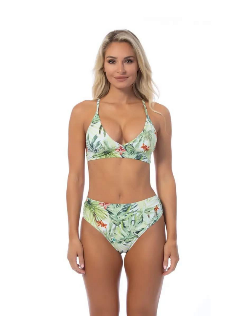 Tropical Halter Bikini