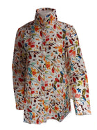 Stand Up Collar Blouse