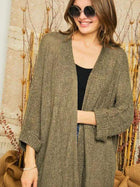 Solid Loose Fit Cardi