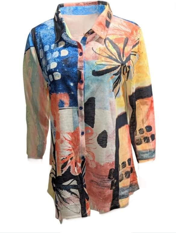 Night Flower Blouse